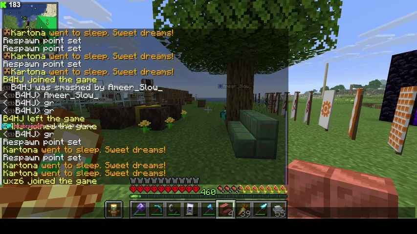 ماين كرافت سيرفر وان لايف | منورين 🌙