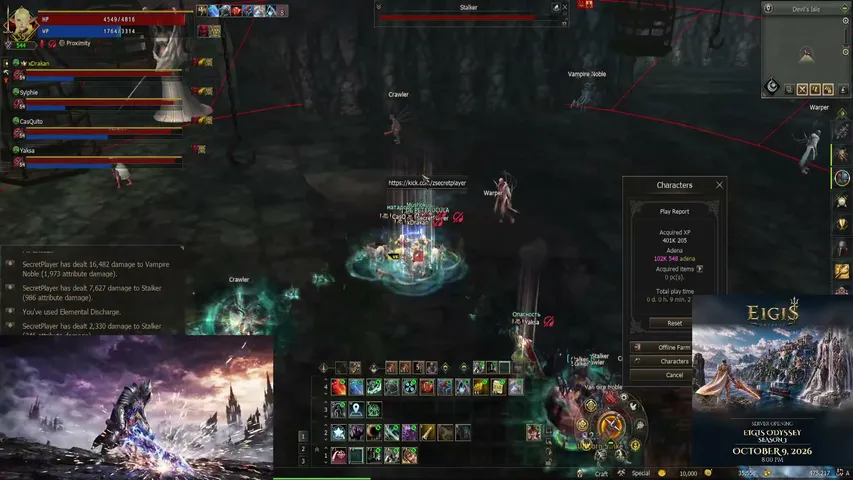 zsecretplayer Lineage 2 stream image