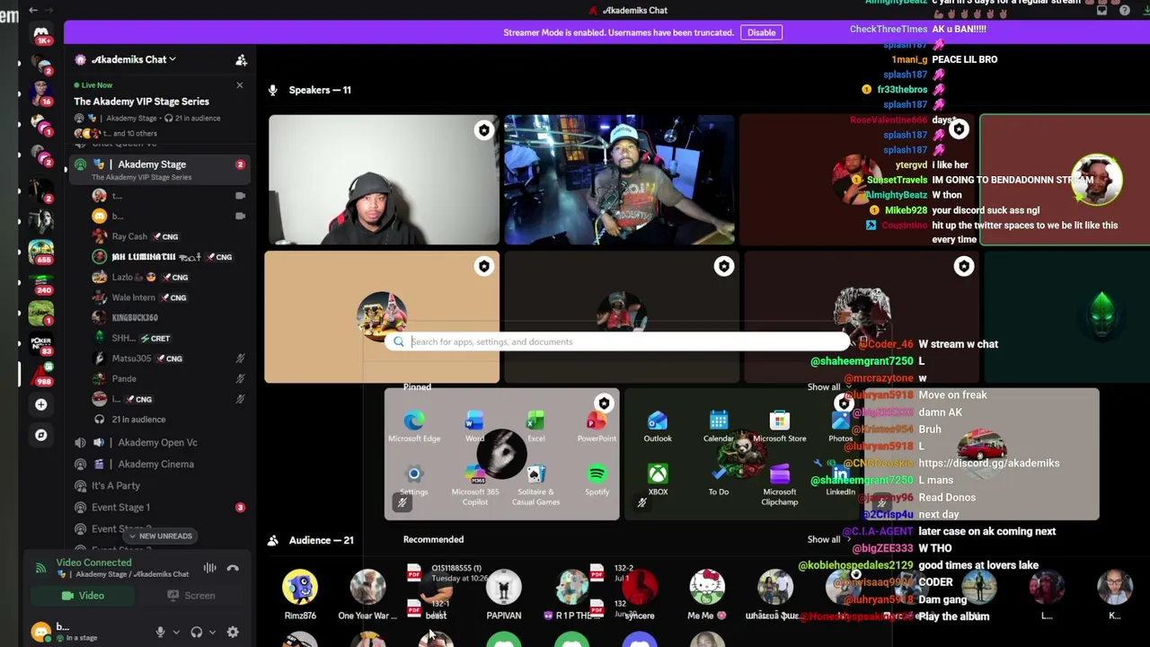 akademiks live