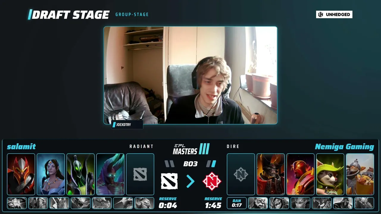 Nemiga Gaming vs Salamit | EPL Masters III | Group Stage | BO3 | @joexdtry