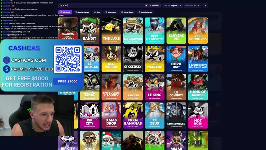 stevjewil1ld2oit playing Slots & Casino - Live Casino Stream