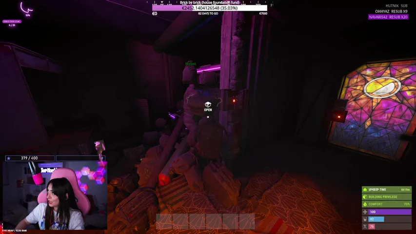 what a beautiful day to play some Rust🙃🙃🙃 [ #ad !Playsafeid ]