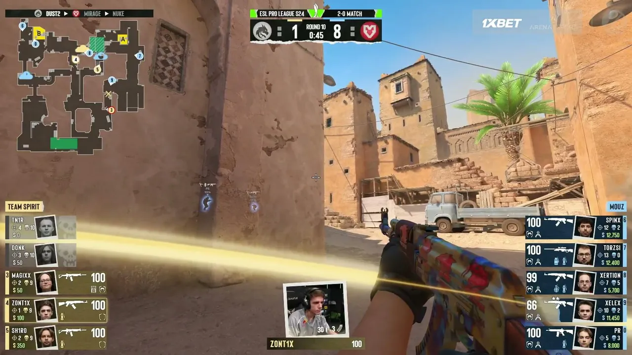ESL Pro Liga Sezona 24 - Team Spirit vs MOUZ | Team Falcons vs Team Vitality