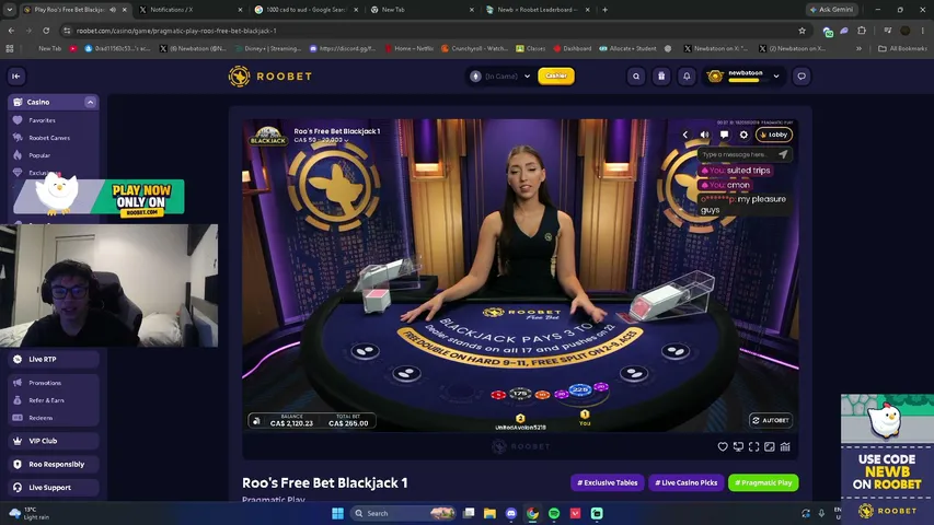 Newbatoon playing Slots & Casino - Live Casino Stream