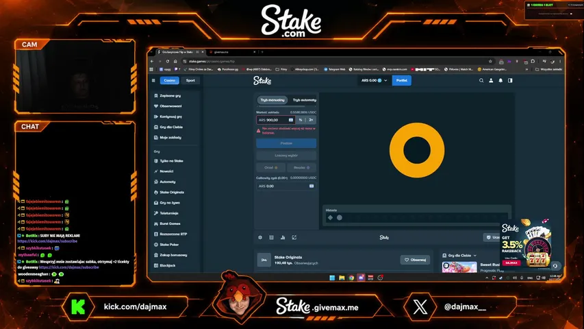 dajmax playing Slots & Casino - Live Casino Stream