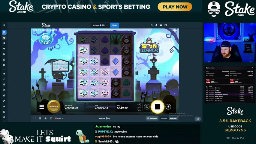 serguy55 playing Slots & Casino - Live Casino Stream