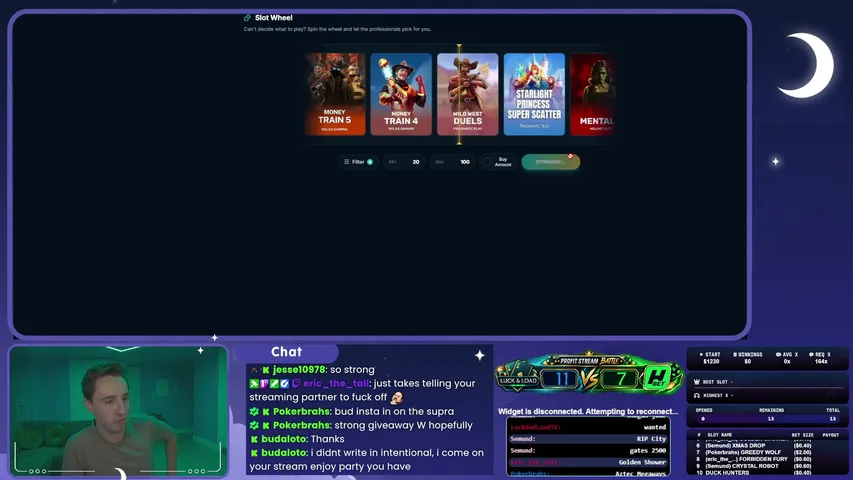LuckAndLoadTV playing Slots & Casino - Live Casino Stream