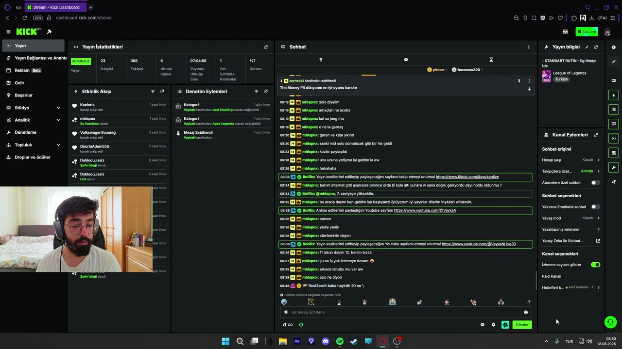 VaykaN live