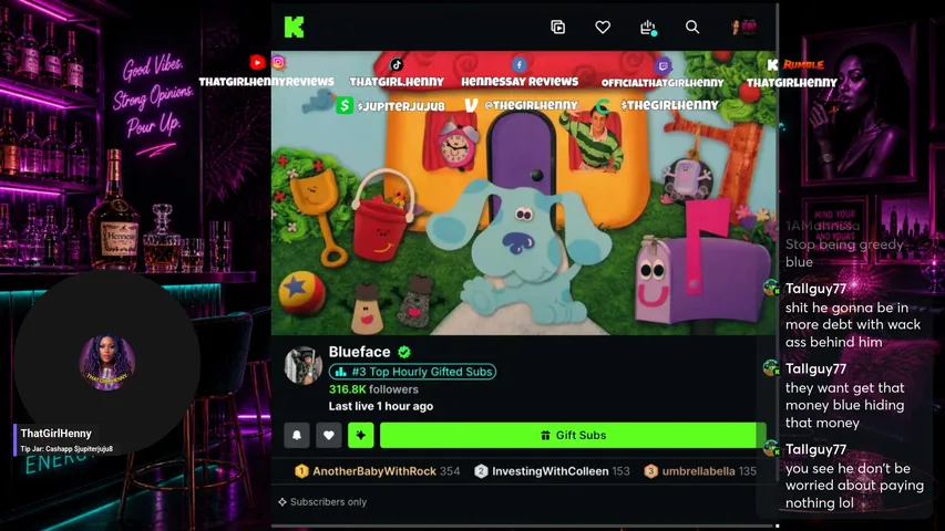 thatgirlhenny playing Slots & Casino - Live Casino Stream
