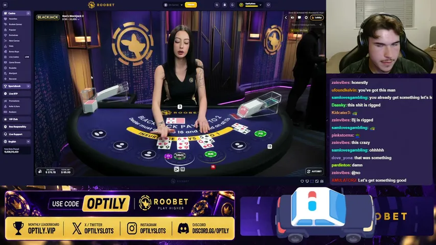 optily playing Slots & Casino - Live Casino Stream
