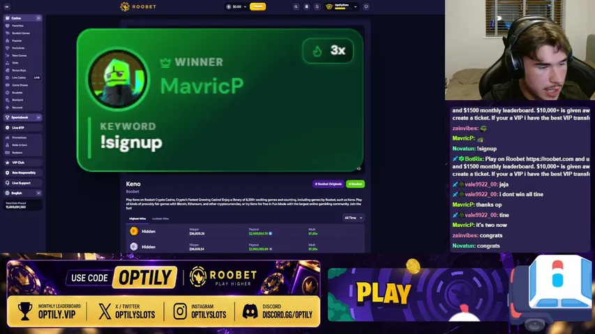optily playing Slots & Casino - Live Casino Stream