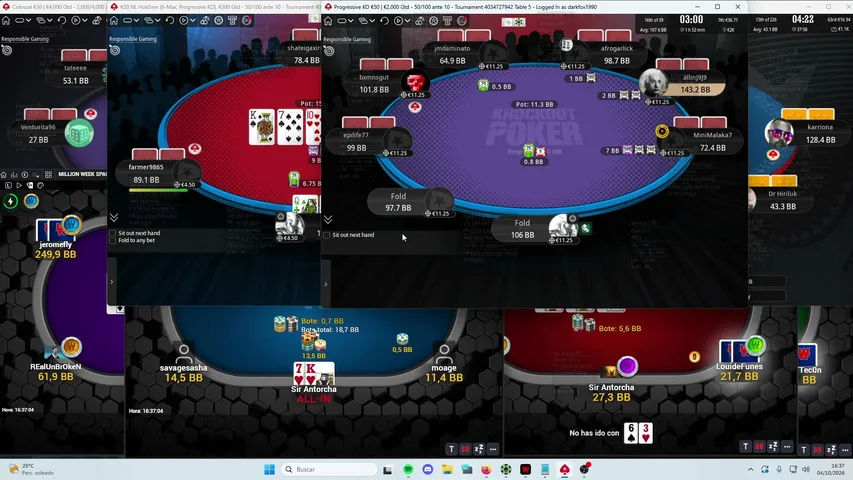 sirbombilla playing Poker - Live Casino Stream