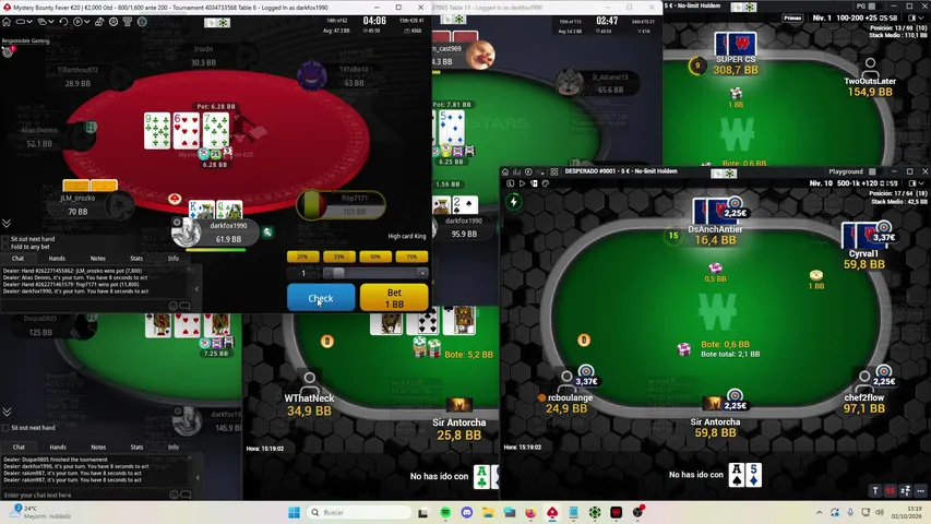 sirbombilla playing Poker - Live Casino Stream