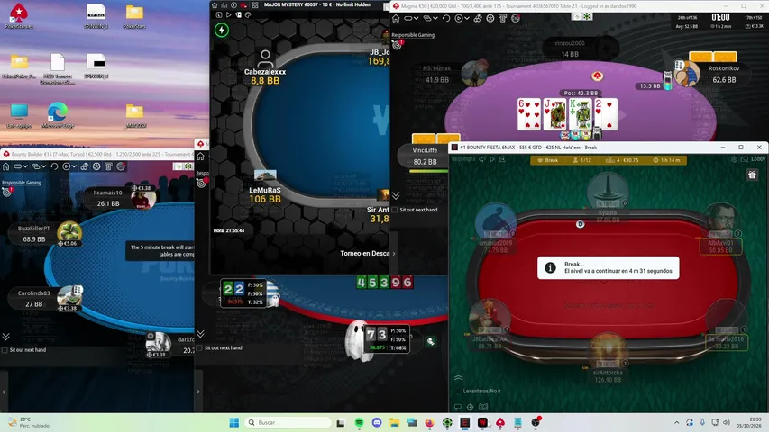sirbombilla playing Poker - Live Casino Stream