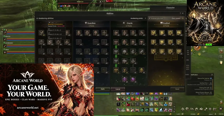 coiotetk Lineage 2 stream image