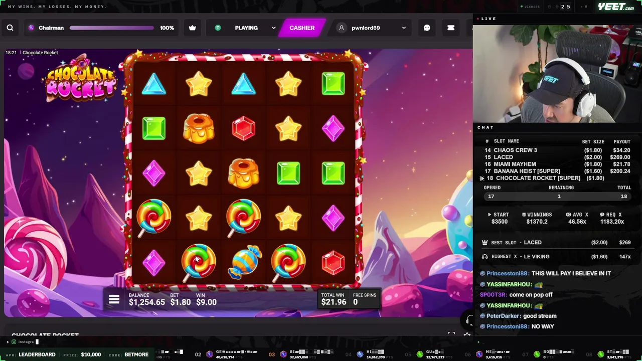 $3,500 RAW BONUS HUNT $200 GIVEAWAY ⚡ TOP 4 RANKED YEET PLAYER 💎 !YEET !DISCORD