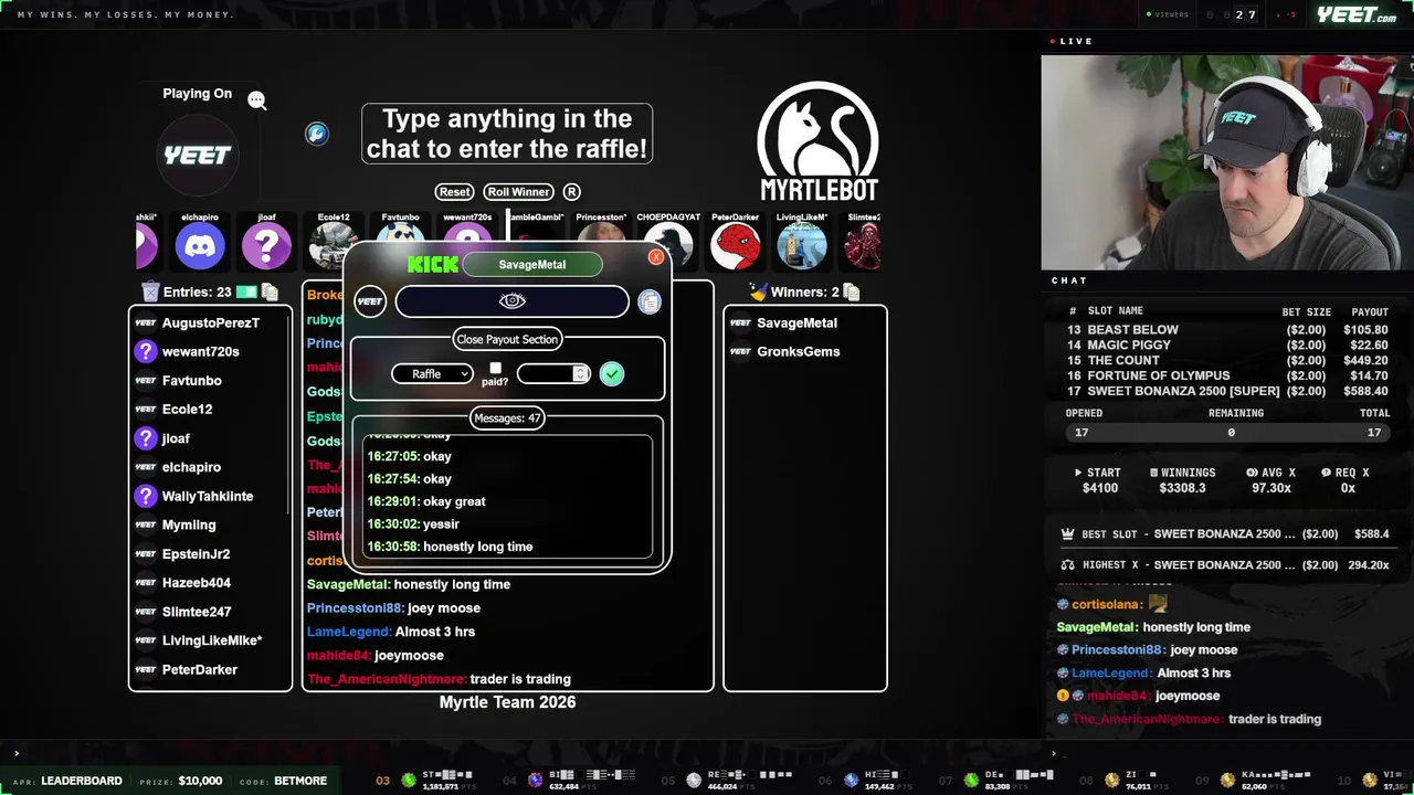 $4100 BONUS HUNT & GIVEAWAYS  // TOP 4 RANKED YEET PLAYER // !YEET !DISCORD !WEBSITE