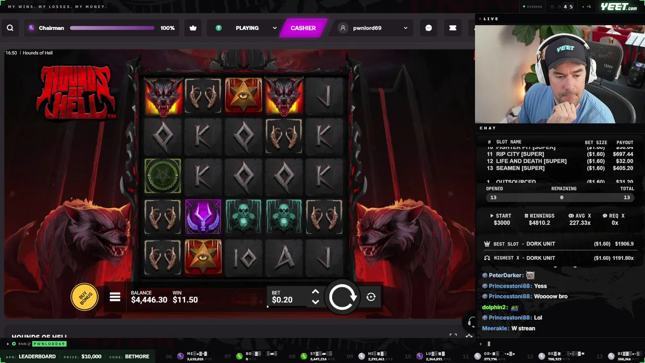 $3,000 BONUS HUNT & GIVEAWAYS ⚡ TOP 4 RANKED YEET PLAYER 💎 !YEET !DISCORD