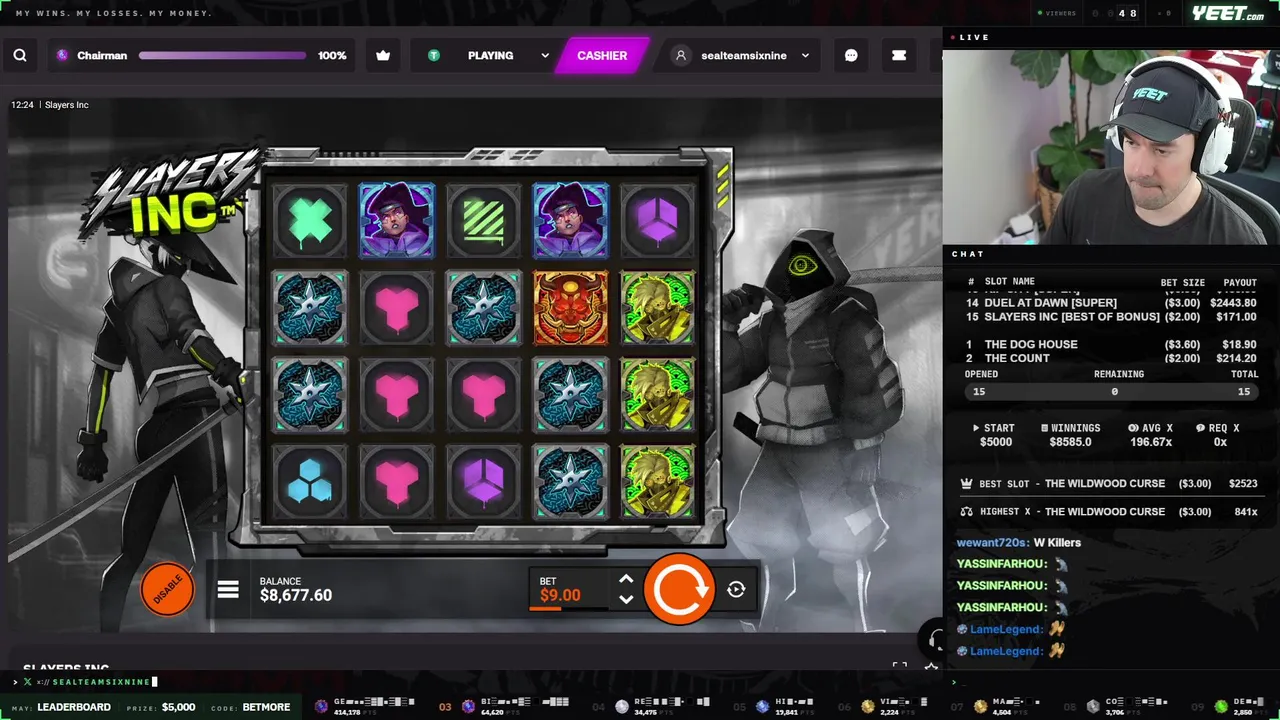 $5000 RAW BONUS HUNT & GIVEAWAYS // TOP 4 YEET PLAYER // !YEET !DISCORD