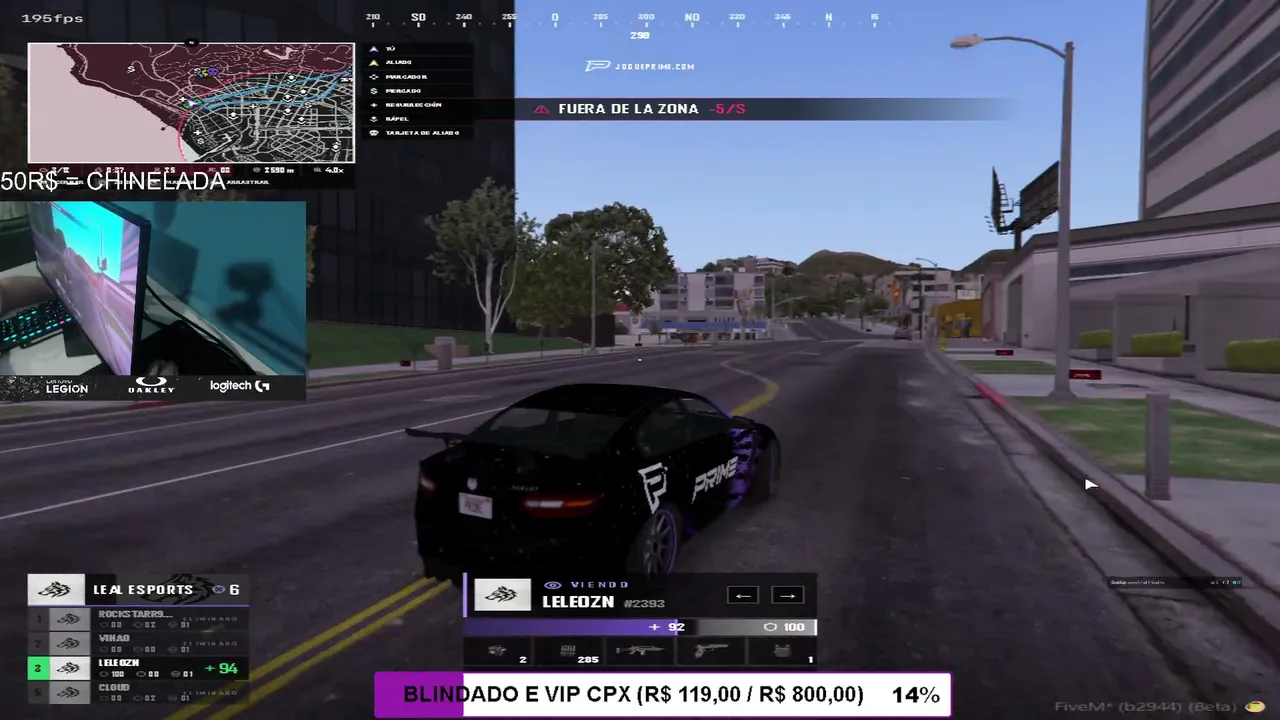 Raf1nhaFPS live stream