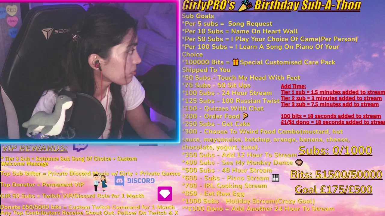 GirlyPRO live