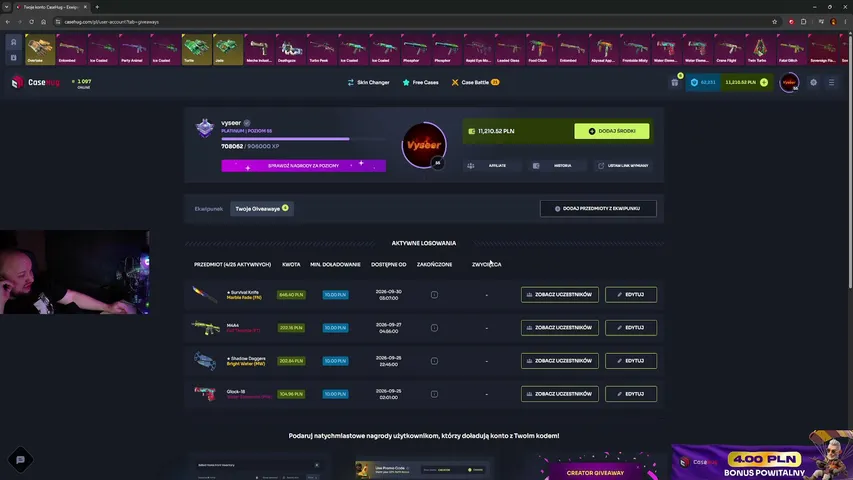 vyseer playing Slots & Casino - Live Casino Stream