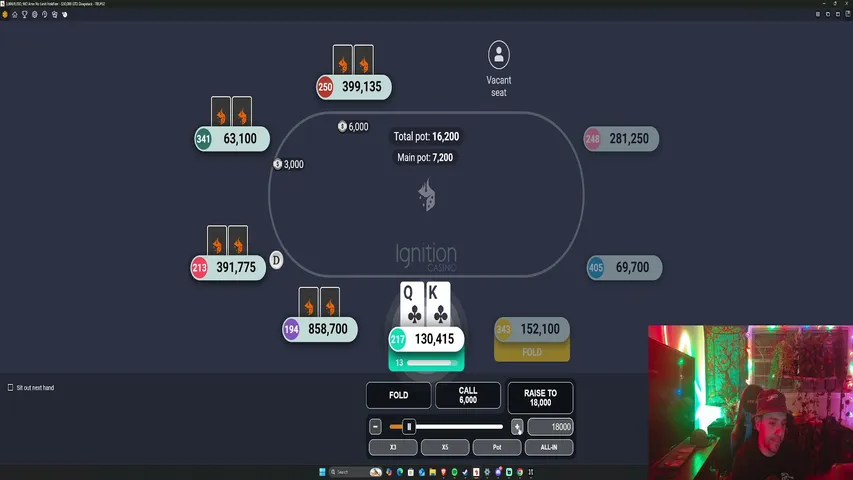 lulzy playing Poker - Live Casino Stream
