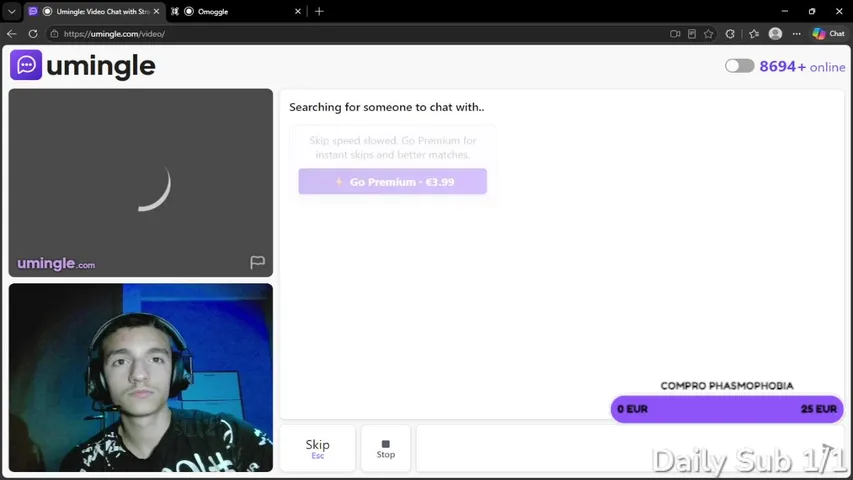 OMEGLE IN LIVE 🎭 CHILLING & GAMING 🎮