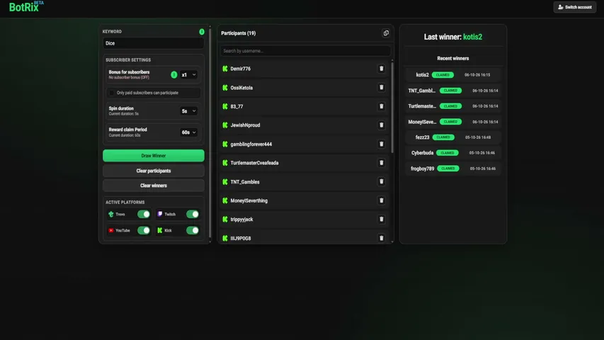 paulie1k playing Slots & Casino - Live Casino Stream