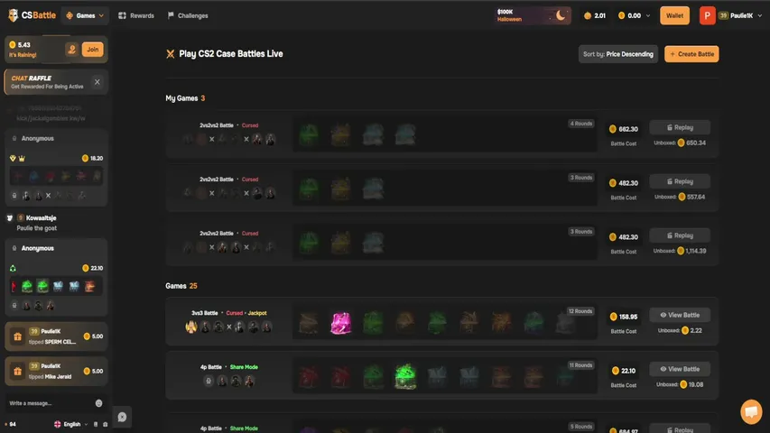 Back stronger... Live with !Upgrader !Rustmagic !RainGG !Csbattle / !LB !DC MASSIVE TIPS AND GIVEAWAYS!!!
