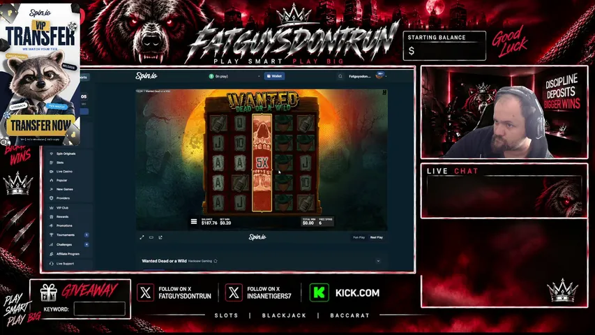 Fatguysdontrun playing Slots & Casino - Live Casino Stream