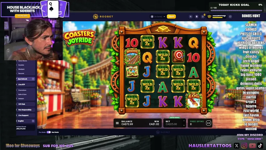 hauslertattoos playing Slots & Casino - Live Casino Stream