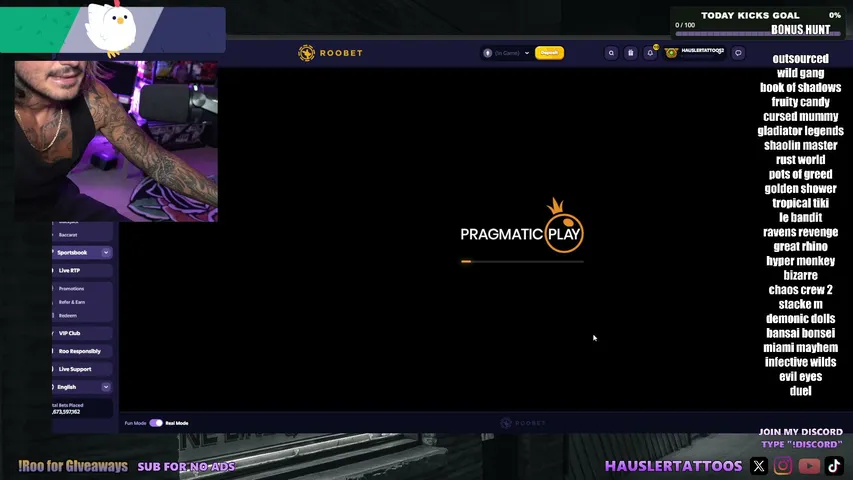hauslertattoos playing Slots & Casino - Live Casino Stream