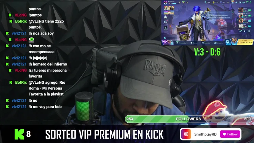 SORTEO DE VIP PREMIUM MOBILE LEGENDS + RANKS   BAJANDO A GUERRERO!