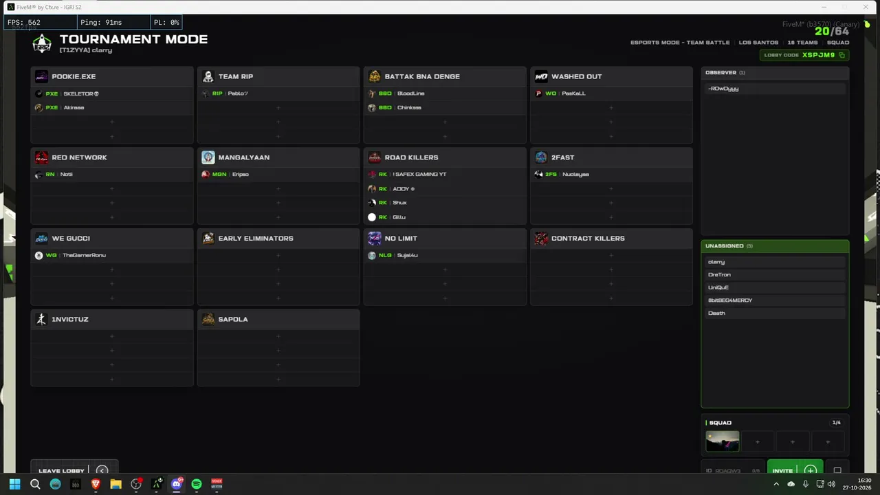 V_clarry live stream