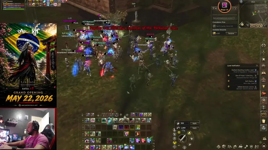 kinarox Lineage 2 stream image