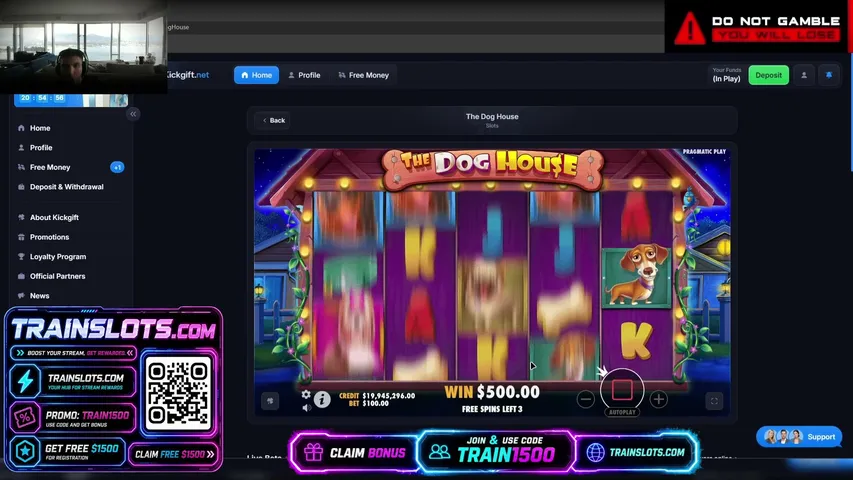 trainwreckstvej playing Slots & Casino - Live Casino Stream