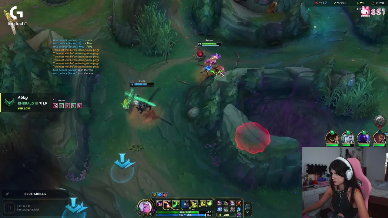 ODIO EL LOL. NO PUEDO MÁS. SOIS TODOS UNOS BOOSTEDS.