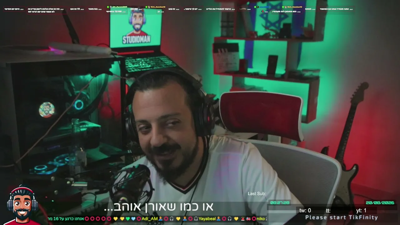 STUDIOMAN live