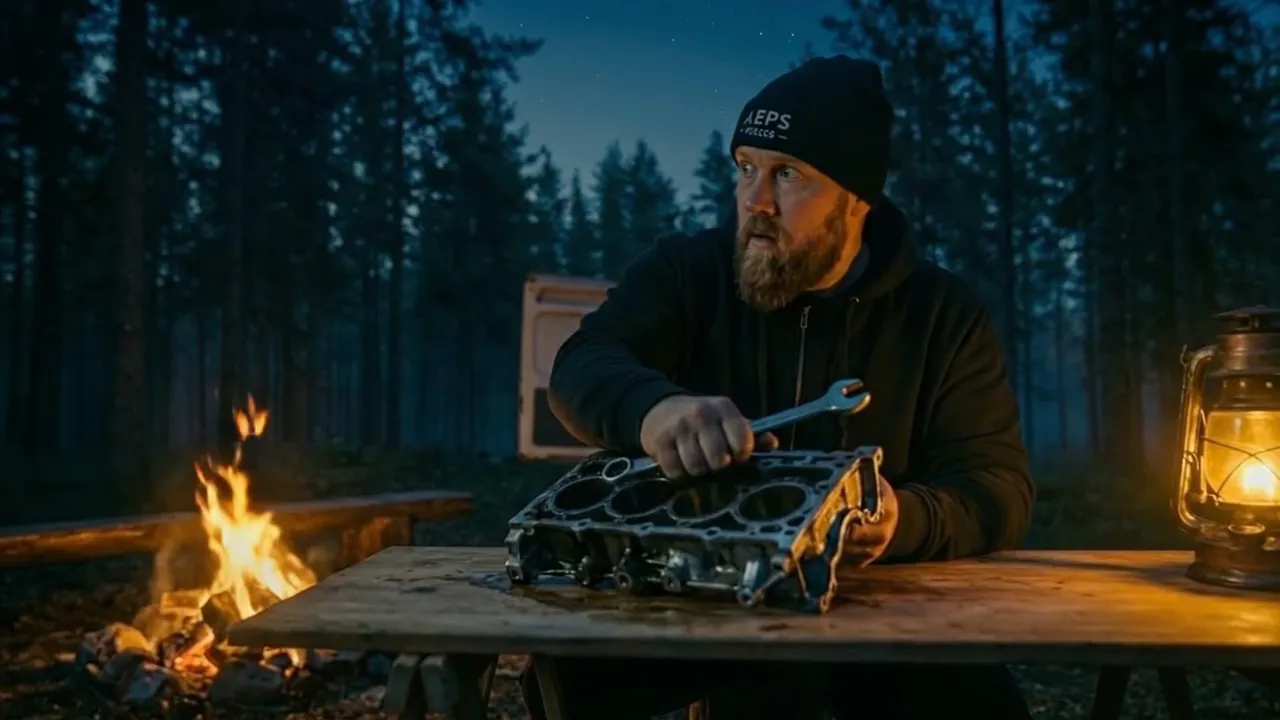 🔴 24/7 ASMR Mechanic 🔧 Engine Repair Sounds • Relaxing Workshop Live