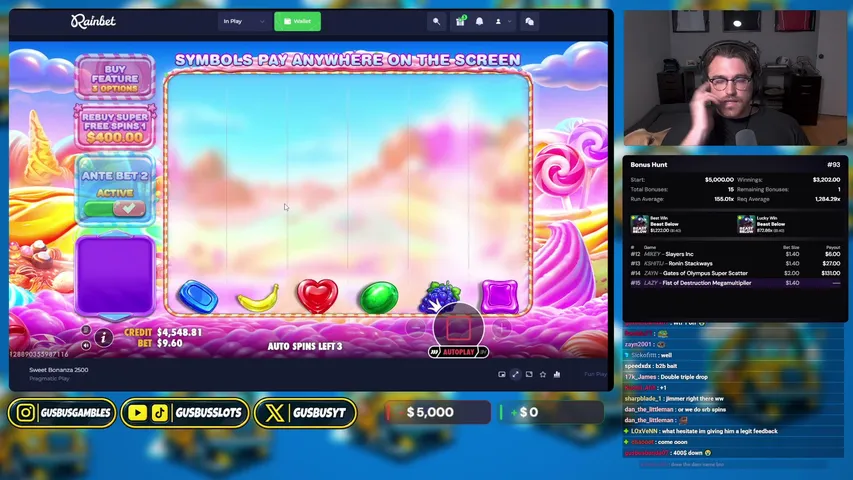 gusbus playing Slots & Casino - Live Casino Stream