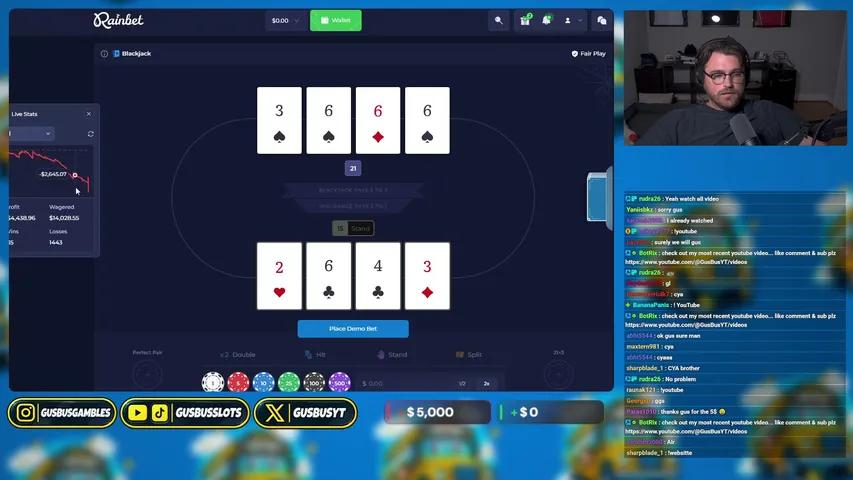 gusbus playing Slots & Casino - Live Casino Stream