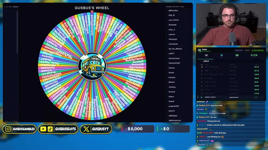 gusbus playing Slots & Casino - Live Casino Stream