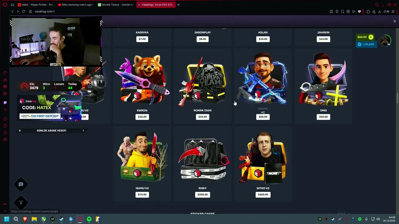 hatexfps live stream