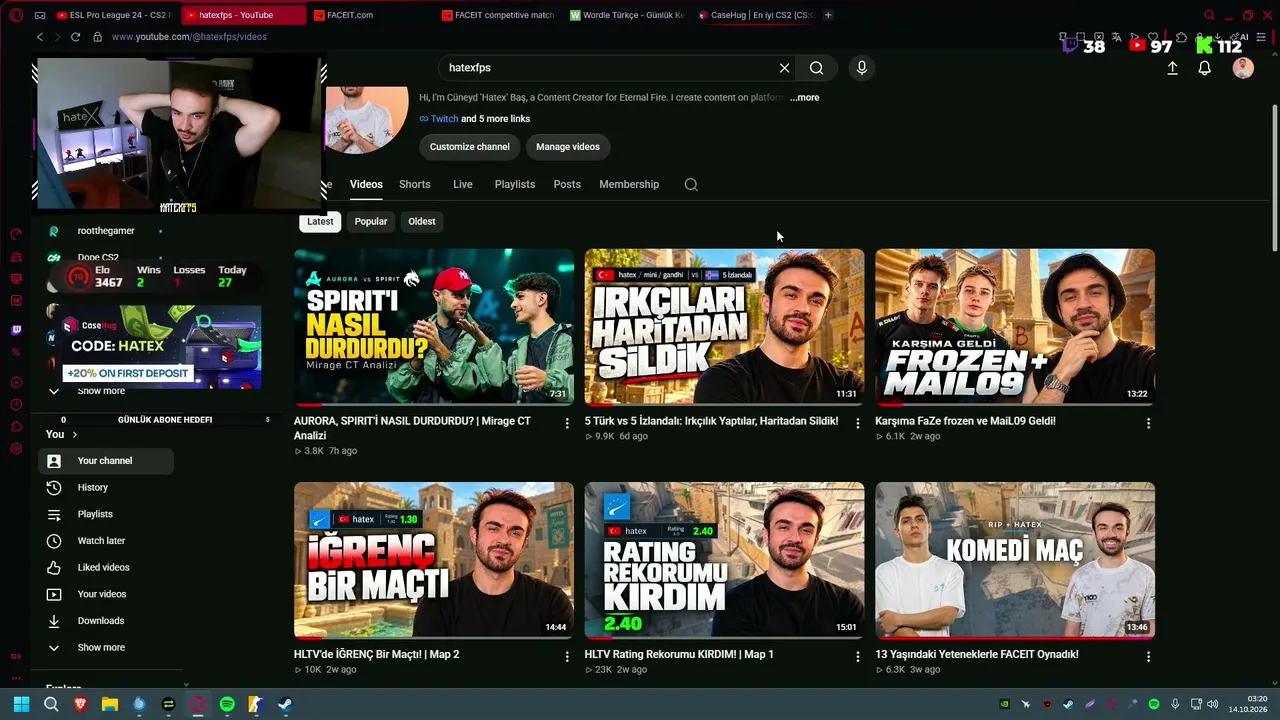 hatexfps live stream