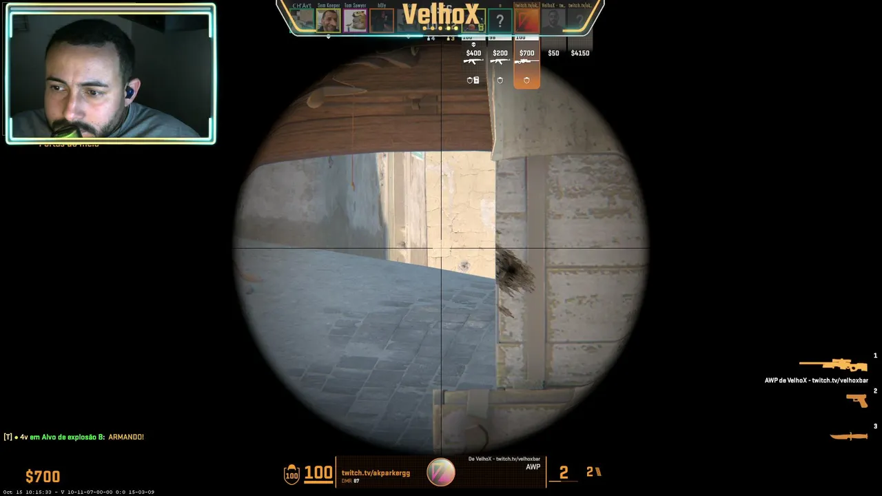 VelhoXbar live stream