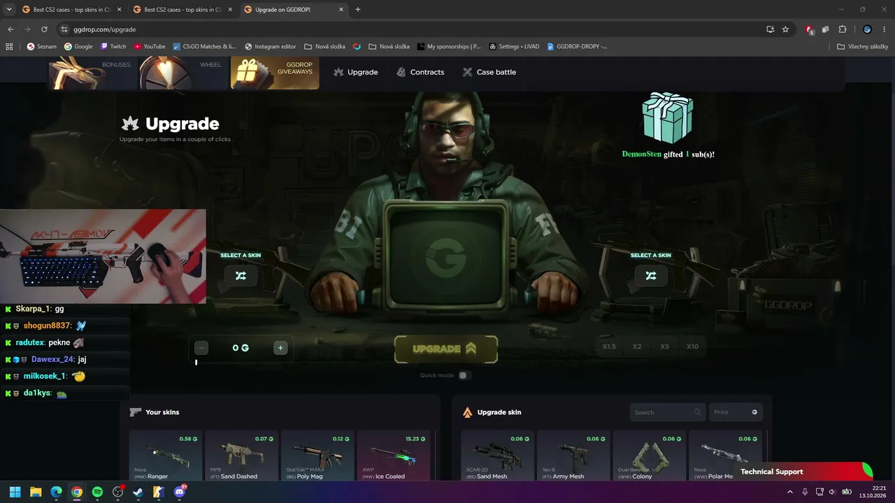 CSkyf live stream