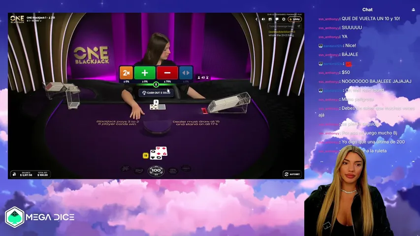 lexy-dice playing Slots & Casino - Live Casino Stream