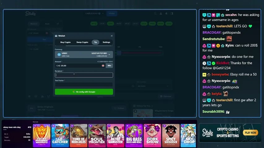 eboy playing Slots & Casino - Live Casino Stream