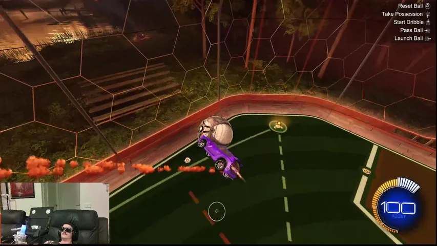 {aus}{oce}DROPS ON - ONLY ROCKET LEAGUE STREAMER THAT PLAYES LAYING DOWN - road to 500 followers - 420 cloud cam